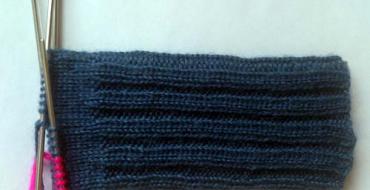 Luvas duplas infantis com agulhas de tricô “Corujas Como tricotar luvas duplas com agulhas de tricô