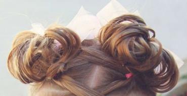 Красиві дитячі зачіски для дівчаток, прості та легкі зачіски для маленьких дівчаток з покроковим фото Зачіска на 8 років дівчинці