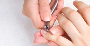 Hangnails nos dedos em adultos: causas, tratamento, como se livrar de Como tratar hangnails nos dedos